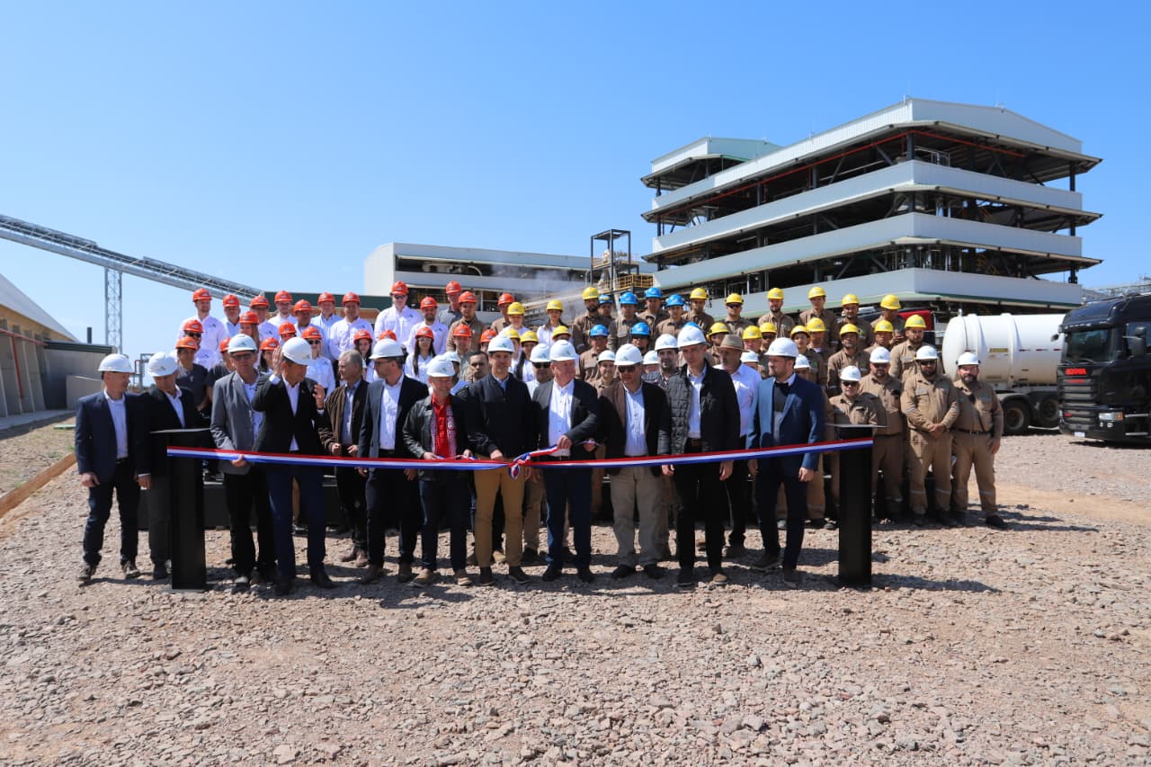 Inauguración de industria aceitera Pioneros del Chaco