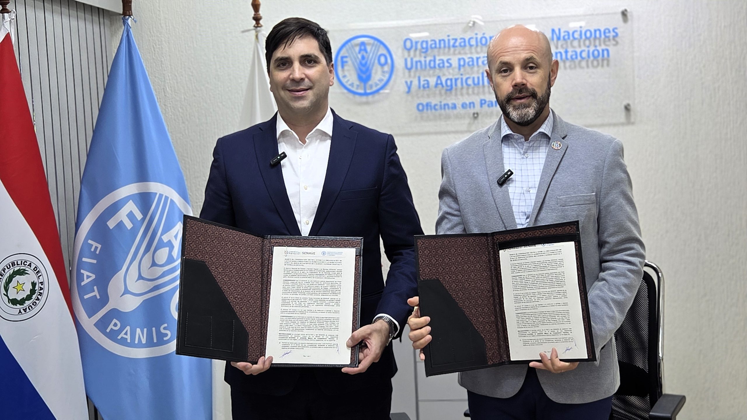 Marco de Cooperación Técnica entre el SENAVE y la FAO