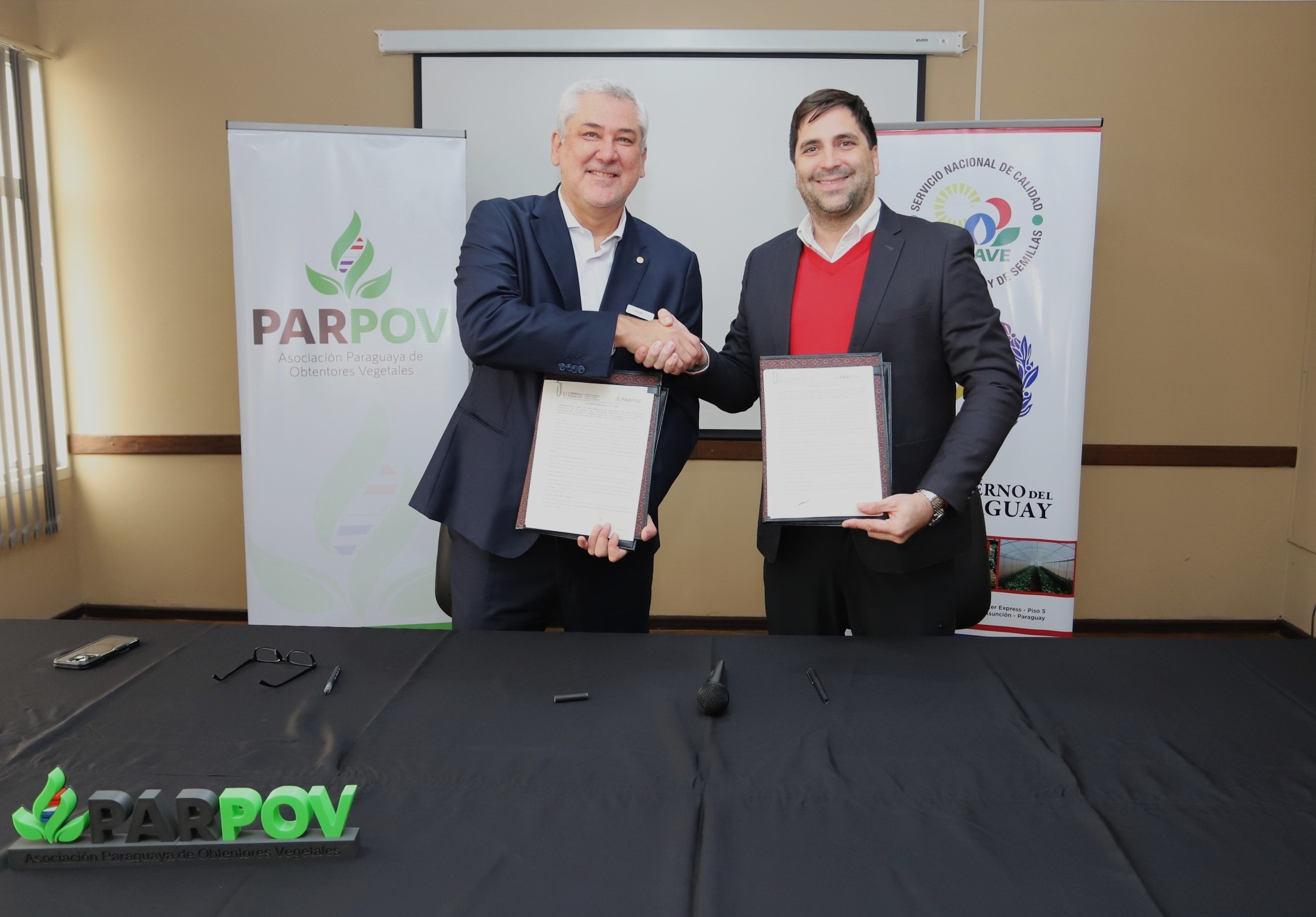 SENAVE sella alianza de cooperación con PARPOV