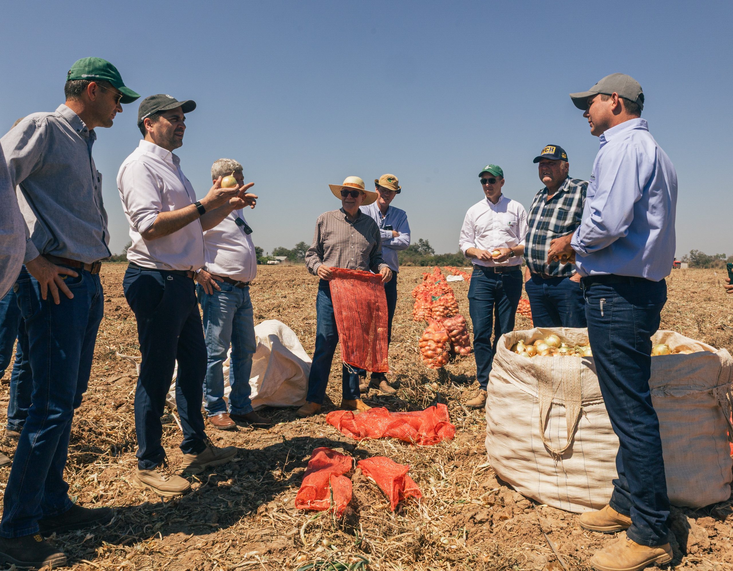 Autoridades del SENAVE visitaron zonas productivas del Chaco